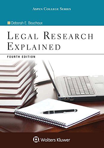 Stock image for Legal Research Explained for sale by Better World Books