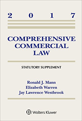 Imagen de archivo de Comprehensive Commercial Law: 2017 Statutory Supplement (Supplements) a la venta por BooksRun