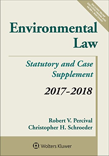 Beispielbild fr Environmental Law : 2017-2018 Case and Statutory Supplement zum Verkauf von Better World Books