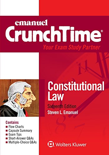9781454891048: Constitutional Law (Emanuel CrunchTime)