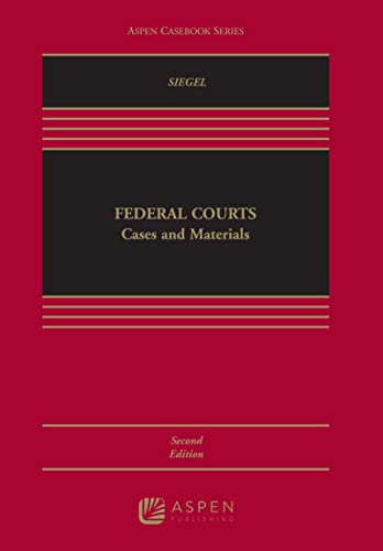 Beispielbild fr Federal Courts (Aspen Casebook) zum Verkauf von BooksRun