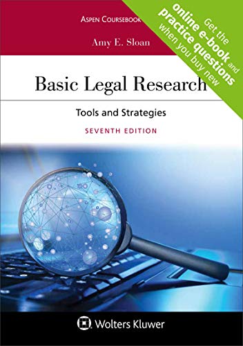 Stock image for Basic Legal Research: Tools and Strategies (Aspen Coursebook) for sale by Save With Sam
