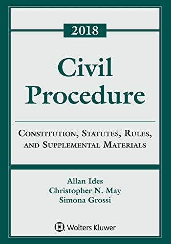 Stock image for Civil Procedure Constitution, Statutes, Rules, and Supplemental Materials for sale by TextbookRush