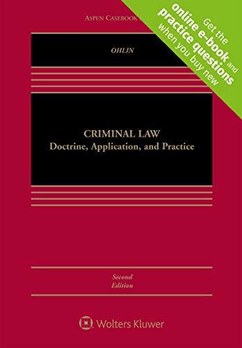 Beispielbild fr Criminal Law: Doctrine, Application, and Practice (Aspen Casebook) zum Verkauf von BooksRun