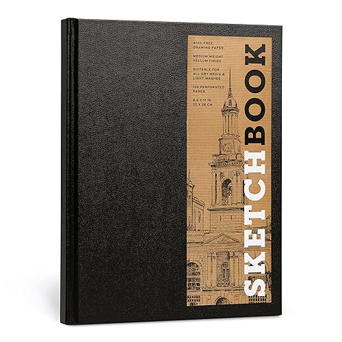 9781454909224: Sketchbook: Basic Large Bound Black: 10 (Union Square & Co. Sketchbooks)
