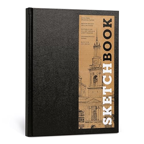 

Sketchbook (Basic Large Bound Black) (Sterling Sketchbooks) [Hardcover ]