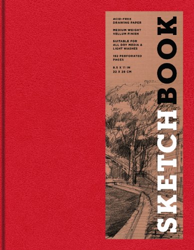 9781454909231: SKETCHBK LARGE BOUND RED (Sterling Sketchbooks)