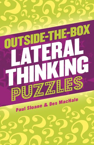 Beispielbild fr Outside-The-Box Lateral Thinking Puzzles zum Verkauf von Better World Books