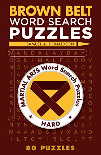 Stock image for Brown Belt Word Search Puzzles (Martial Arts Puzzles Series) for sale by SecondSale