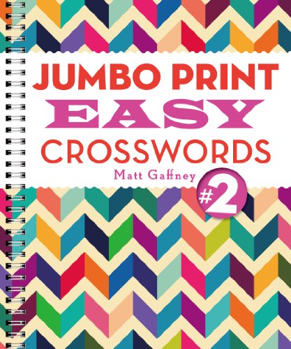 Stock image for Jumbo Print Easy Crosswords #2 (Large Print Crosswords) for sale by SecondSale