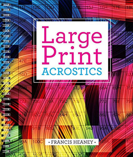 Stock image for Large Print Acrostics for sale by Zoom Books Company