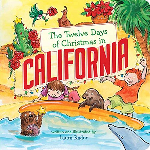 Stock image for The Twelve Days of Christmas in California for sale by Better World Books