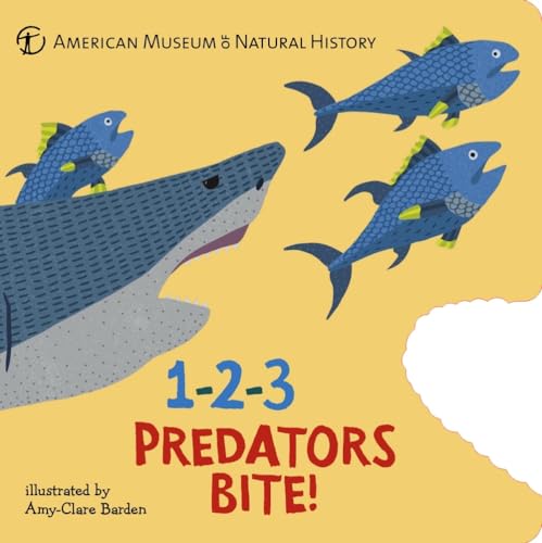 9781454930754: 1-2-3 Predators Bite!: An Animal Counting Book