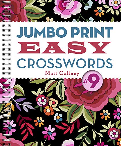 Stock image for Jumbo Print Easy Crosswords #9 (Large Print Crosswords) for sale by Books Unplugged