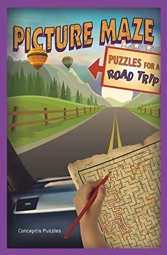 Beispielbild fr Picture Maze Puzzles for a Road Trip (Volume 4) (Puzzlewright Junior Picture Mazes) zum Verkauf von HPB-Ruby