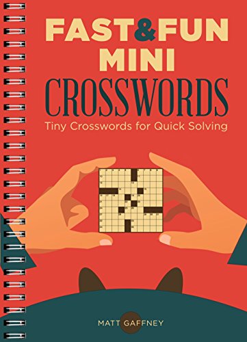 9781454932093: Fast & Fun Mini Crosswords: Tiny Crosswords for Quick Solving