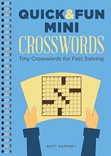 Stock image for Quick & Fun Mini Crosswords: Tiny Crosswords for Fast Solving for sale by ZBK Books
