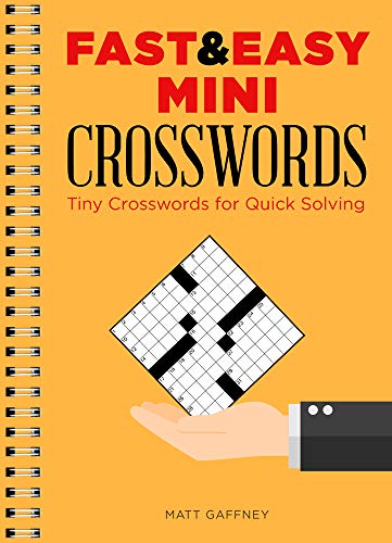 Stock image for Fast & Easy Mini Crosswords: Tiny Crosswords for Quick Solving for sale by SecondSale