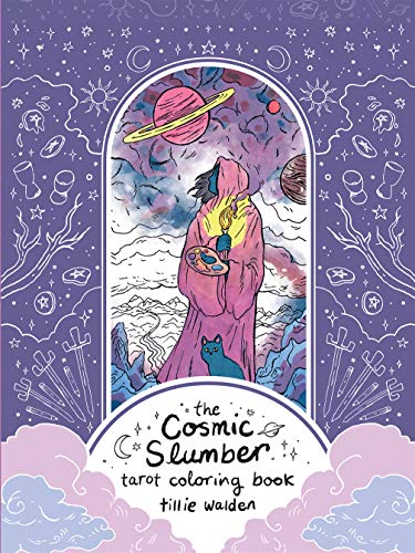 Stock image for Cosmic Slumber Tarot Coloring Book (Modern Tarot Library) for sale by BooksRun
