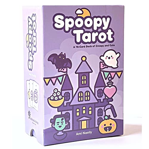 Stock image for Spoopy Tarot A 78-Card Deck of Creepy and Cute (Modern Tarot Library) for sale by Lakeside Books