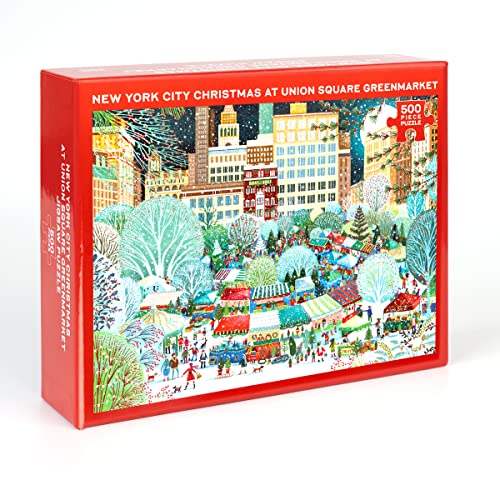 Beispielbild fr New York City Christmas at Union Square Greenmarket Jigsaw Puzzle zum Verkauf von Monster Bookshop