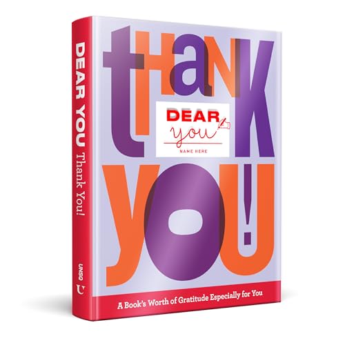 Imagen de archivo de Dear You: Thank You!: A Book's Worth of Gratitude Especially for You (Dear You: Fill-in-the-Cover Gift Books) a la venta por GF Books, Inc.