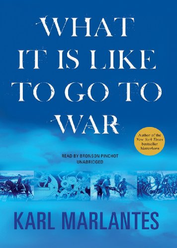 Beispielbild fr What It Is Like to Go to War zum Verkauf von Books From California