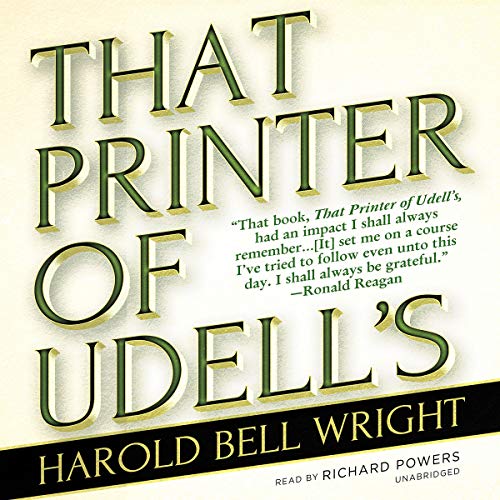 That Printer of Udell's (9781455159826) by Harold Bell Wright