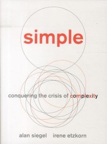 Imagen de archivo de Simple: Conquering the Crisis of Complexity a la venta por medimops