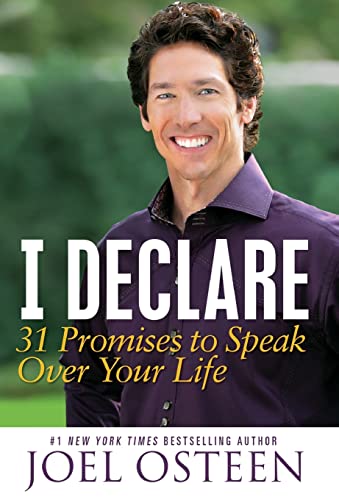 9781455516780: I Declare: 31 Promises to Speak over Your Life