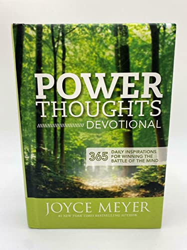 9781455517442: Power Thoughts Devotional: 365 Daily Inspirations for Winning the Battle of the Mind