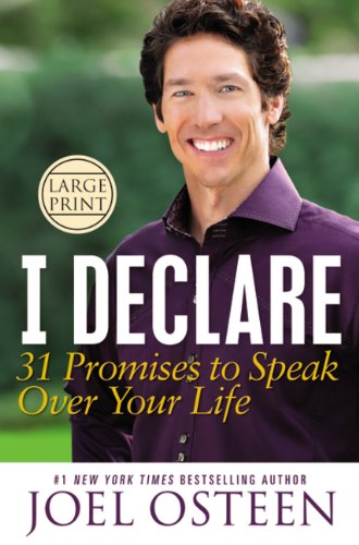 9781455522569: I Declare: 31 Promises to Speak Over Your Life