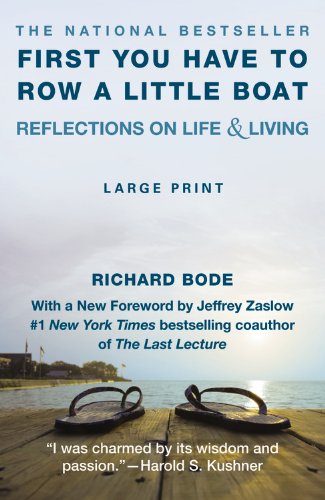 9781455545520: First You Have to Row a Little Boat: Reflections on Life & Living