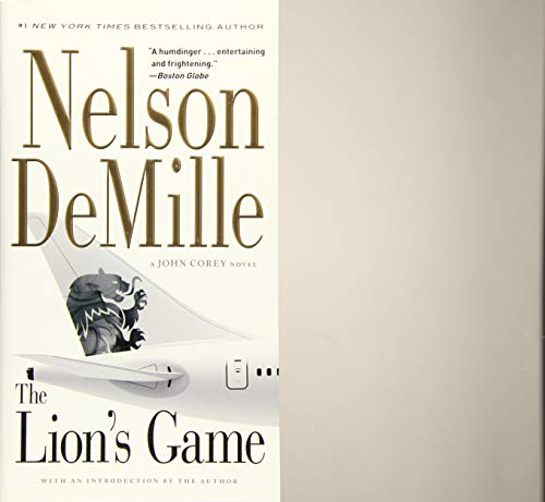 Imagen de archivo de The Lion's Game (A John Corey Novel (2)) a la venta por SecondSale