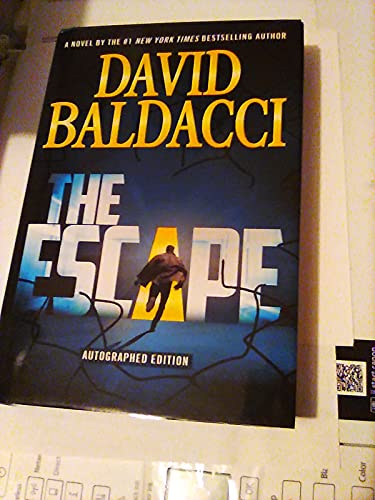 Stock image for The Escape by David Baldacci Signed 1st Edition for sale by Books From California