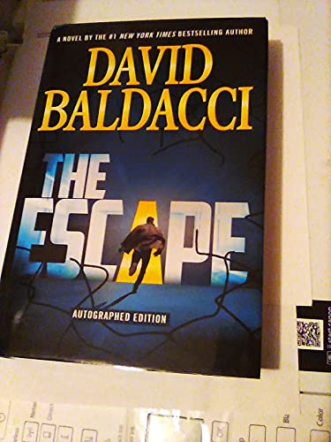 9781455589470: The Escape by David Baldacci Signed 1st Edition