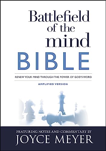 Stock image for Battlefield of the Mind Bible: Renew Your Mind Through the Power of Gods Word for sale by Bookoutlet1