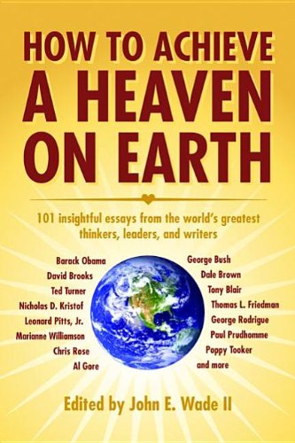 Beispielbild fr How to Achieve a Heaven on Earth zum Verkauf von Irish Booksellers