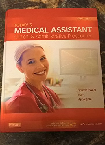 Imagen de archivo de Today's Medical Assistant : Clinical and Administrative Procedures a la venta por Better World Books