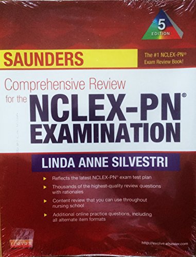 Stock image for Saunders Comprehensive Review for the NCLEX-PN® Examination (Silv for sale by Hawking Books