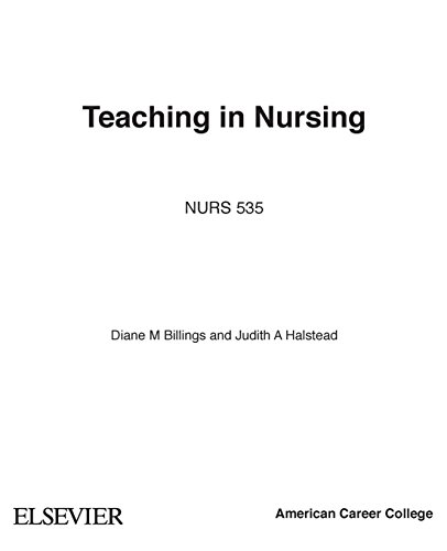 Imagen de archivo de Teaching in Nursing: A Guide for Faculty, 4th Edition a la venta por SecondSale