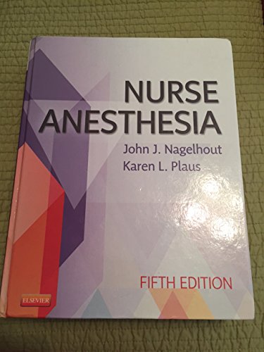 Stock image for Nurse Anesthesia, 5e (Nagelhout, Nurse Anesthesia) for sale by Mispah books