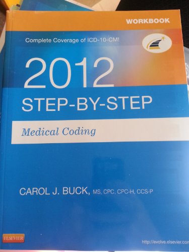 Beispielbild fr Workbook for Step-by-Step Medical Coding 2012 Edition zum Verkauf von ThriftBooks-Atlanta