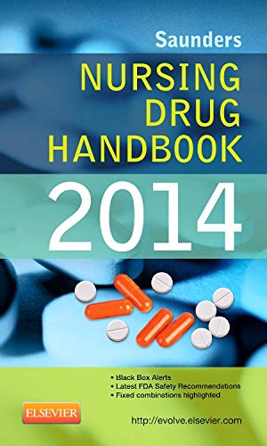 Imagen de archivo de Saunders Nursing Drug Handbook 2014 a la venta por Better World Books: West