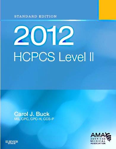 Beispielbild fr 2012 HCPCS Level II Standard Edition, 1e (Saunders Hcpcs Level II) zum Verkauf von The Book Cellar, LLC