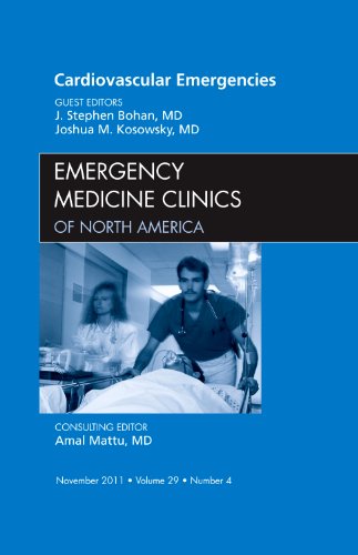 Beispielbild fr Cardiovascular Emergencies, An Issue of Emergency Medicine Clinics (Volume 29-4) (The Clinics: Internal Medicine, Volume 29-4) zum Verkauf von HPB-Red