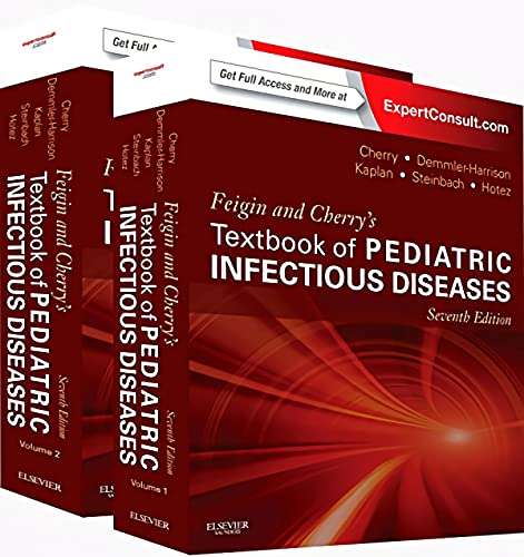 Stock image for Feigin and Cherry's Textbook of Pediatric Infectious Diseases: Expert Consult - Online and Print, 2-Volume Set for sale by HPB-Red