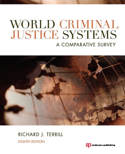Imagen de archivo de World Criminal Justice Systems, Eighth Edition: A Comparative Survey a la venta por SecondSale