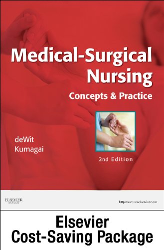 9781455726172: Medical Surgical Nursing - Text and Virtual Clinical Excursions 3.0 Package: Concepts and Practice