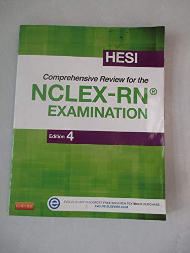 HESI Comprehensive Review for the NCLEX-RN Examination (HESI Evolve Reach Comprehensive Review f/ NCLEX-RN Examination) (9781455727520) by HESI